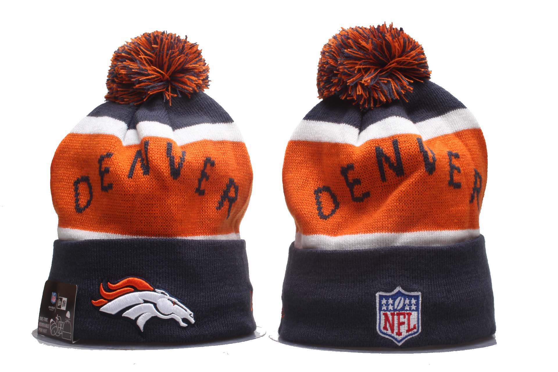 2023 NFL Denver Broncos beanies ypmy1